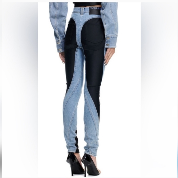 SOLD Mugler X H&M jeans - Picture 3 of 5
